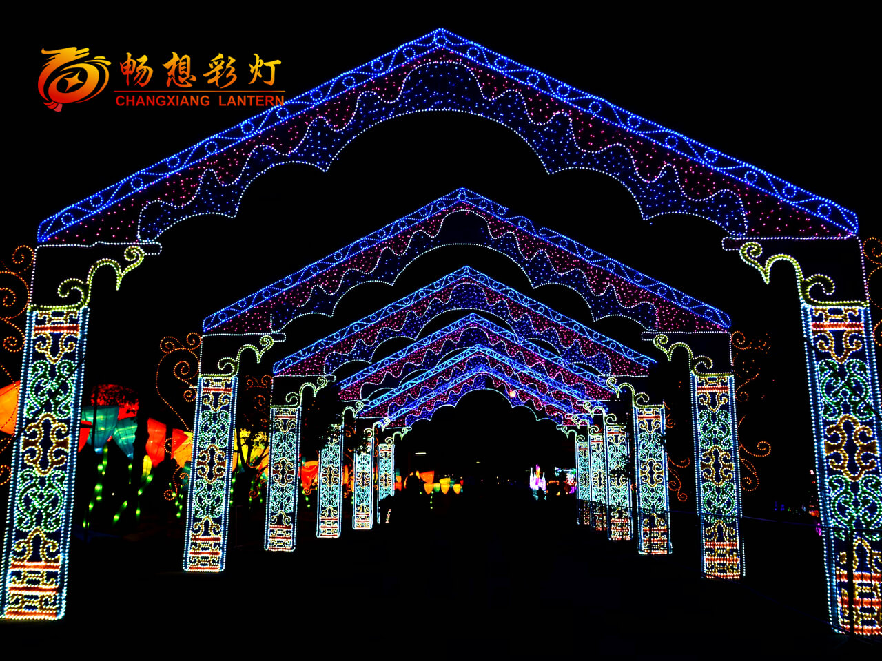 光雕彩灯