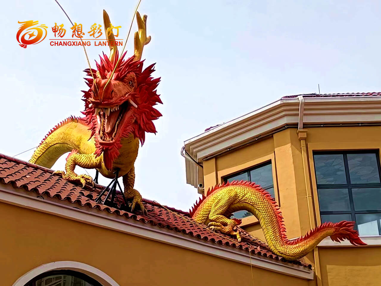 仿真中国龙模型