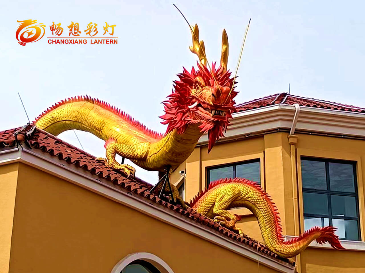 仿真中国龙模型
