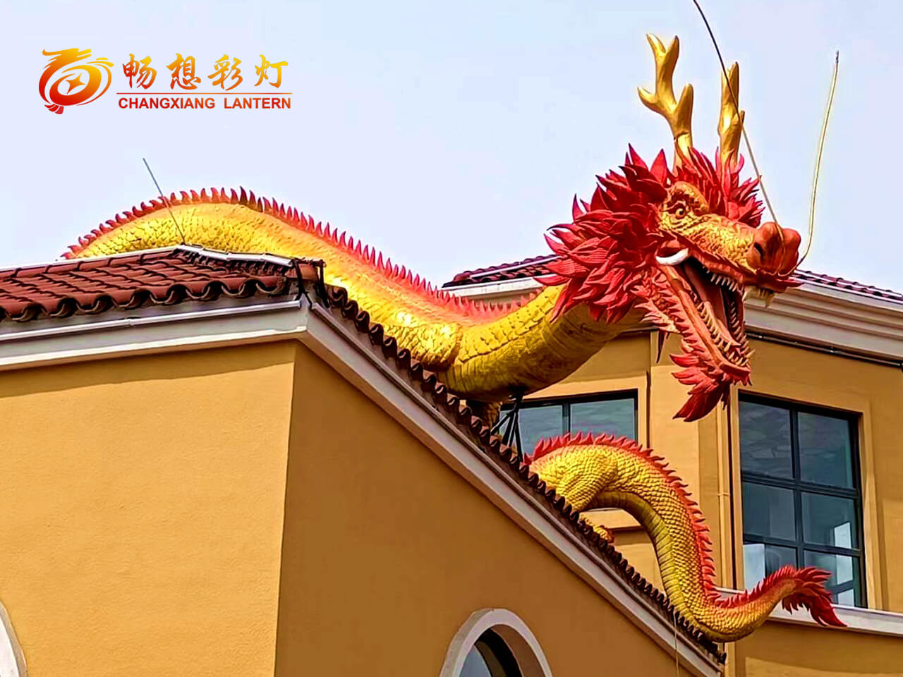 仿真中国龙模型