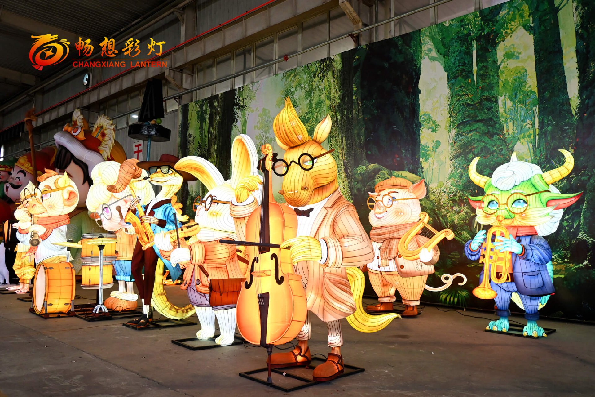 十二生肖系列彩灯2