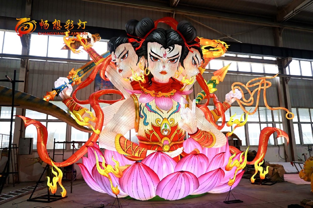 定制哪吒彩灯