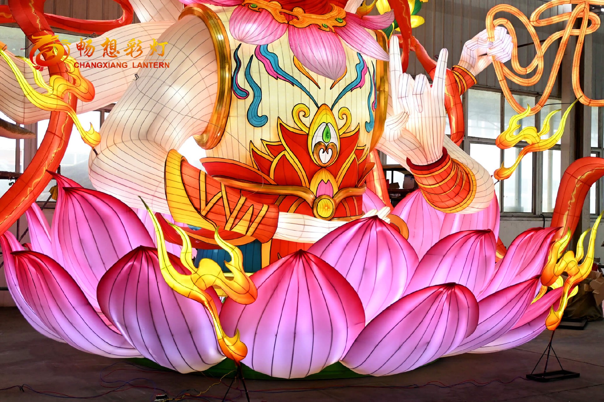 定制哪吒彩灯4