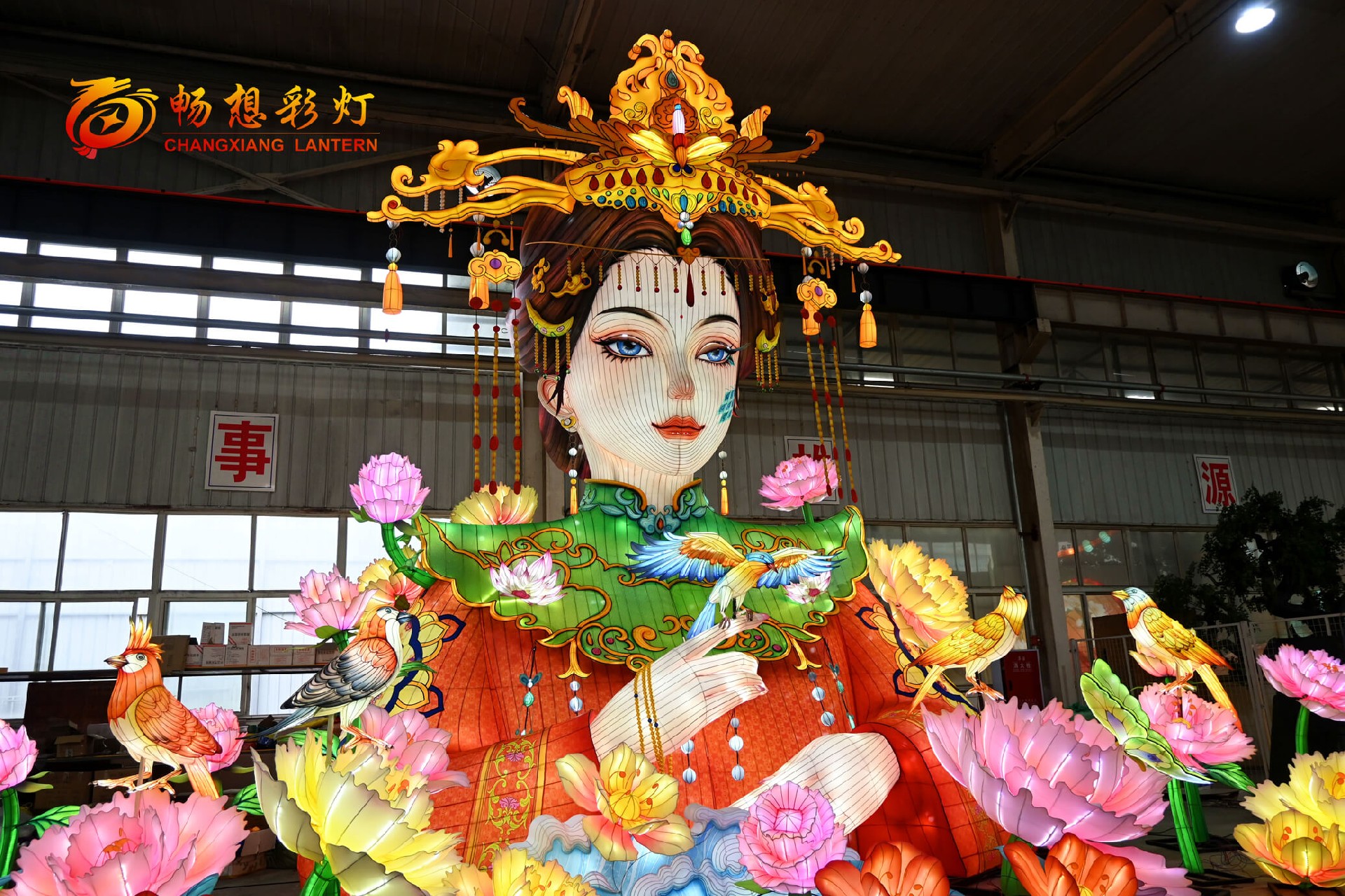 定制花神彩灯1